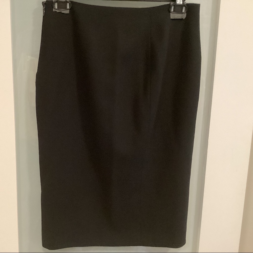 Gianni Versace pencil skirt, black, size 40 Italian
